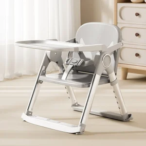 Portable Baby Folding Booster Seat High Chair For Dining, Baby- Toddler